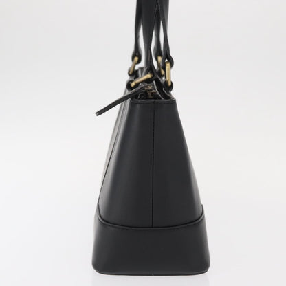 Burberry Vintage tote bag Leather, BLACK, LEATHER, Tote bag