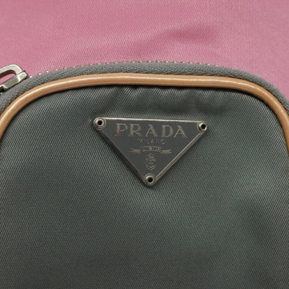 Prada Drawstring Bucket Bag Tessuto, PINK, NYLON, Handbag