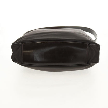 Gucci Vintage Bamboo Shoulder Bag Nylon, BROWN, NYLON, Shoulder bag