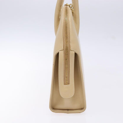 Salvatore Ferragamo Convertible Dome Gancini Leather, BEIGE, LEATHER, Handbag