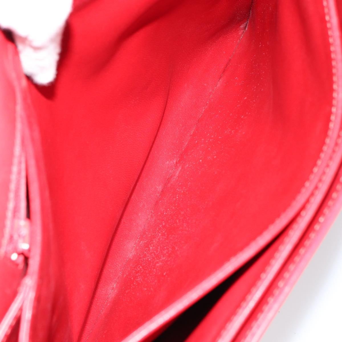 Louis Vuitton Opera Delphes Shoulder Bag Leather, RED, LEATHER, Shoulder bag