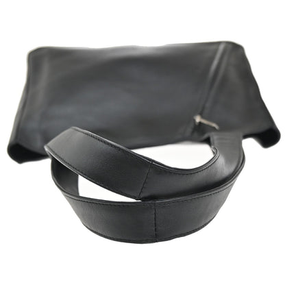 Salvatore Ferragamo Vintage Shoulder Bag Leather, Black, Leather, Shoulder Bag