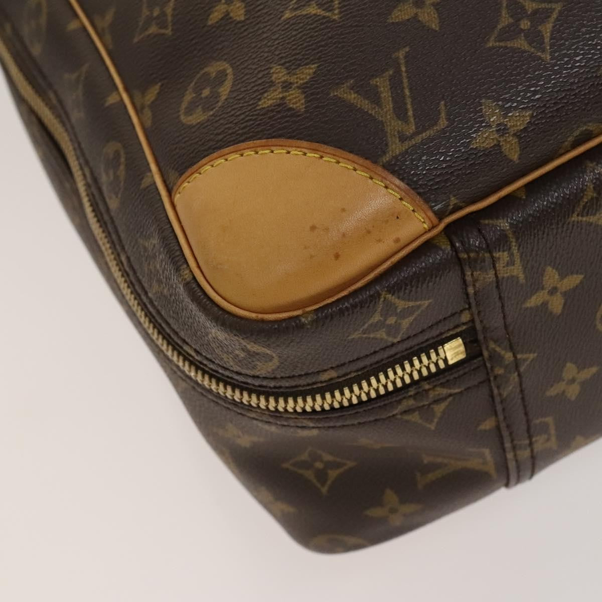 Louis Vuitton Sirius Handbag Monogram Canvas, BROWN, CANVAS, Handbag