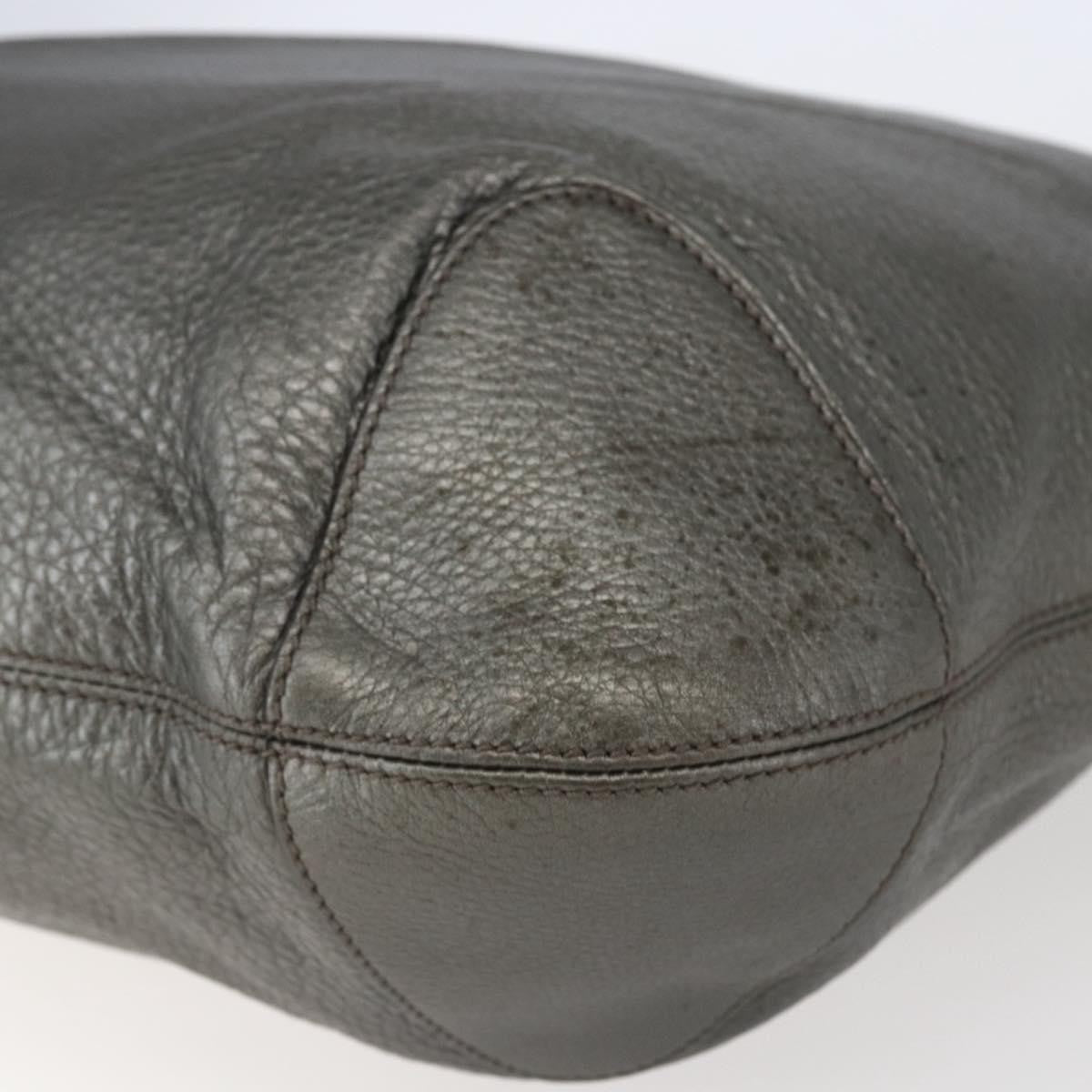 Gucci Soho Chain Hobo Leather, SILVER, LEATHER, Shoulder bag