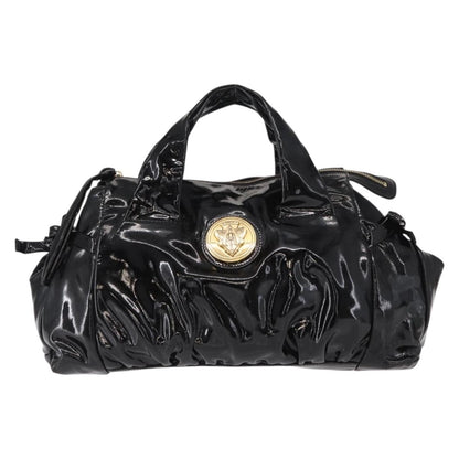 Gucci Hysteria Convertible Top Handle Bag Patent, BLACK, PATENT_LEATHER, Handbag