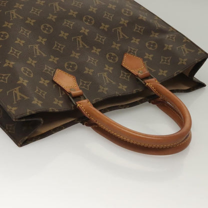 Louis Vuitton Sac Plat Bag Monogram Canvas, BROWN, CANVAS, Handbag