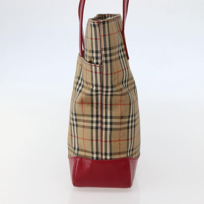 Burberry Nova Check Tote canvas check pattern, BEIGE, CANVAS, Tote bag