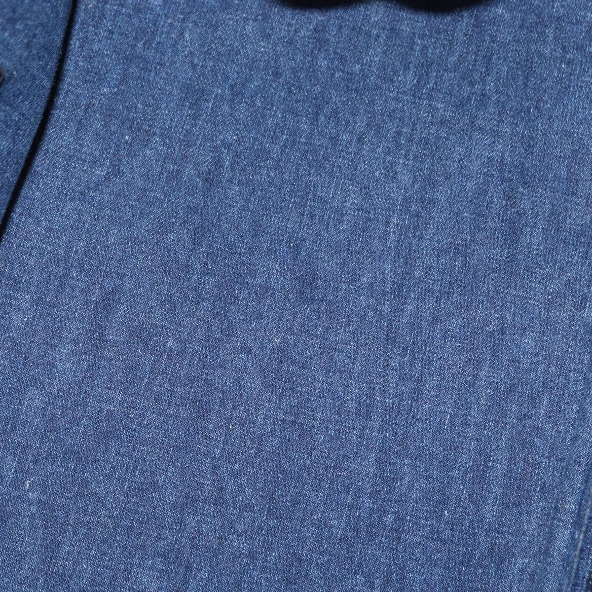 Prada Canapa Open Tote Canvas, BLUE, CANVAS, Tote bag