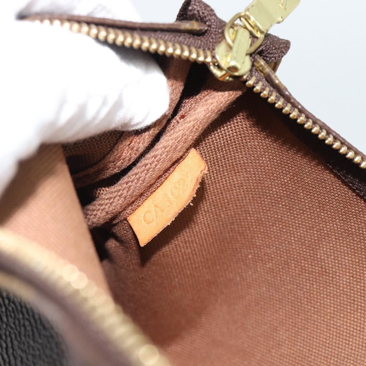 Louis Vuitton Pochette Accessoires NM Monogram Canvas, Brown, Canvas, Clutch