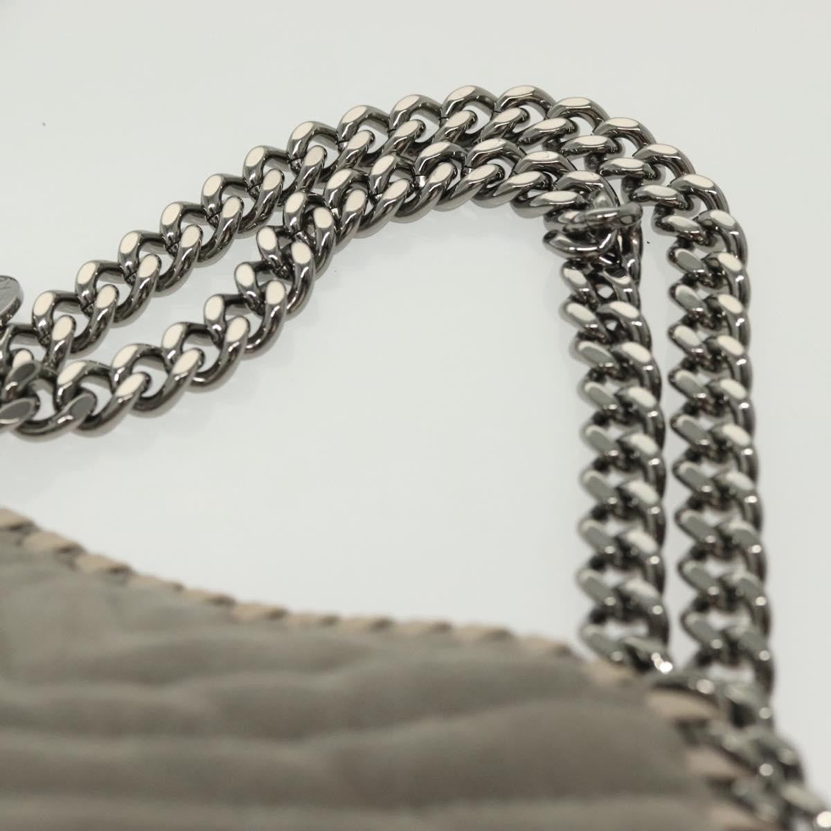 Stella McCartney Falabella Tote Suede, GRAY, SUEDE, Tote bag