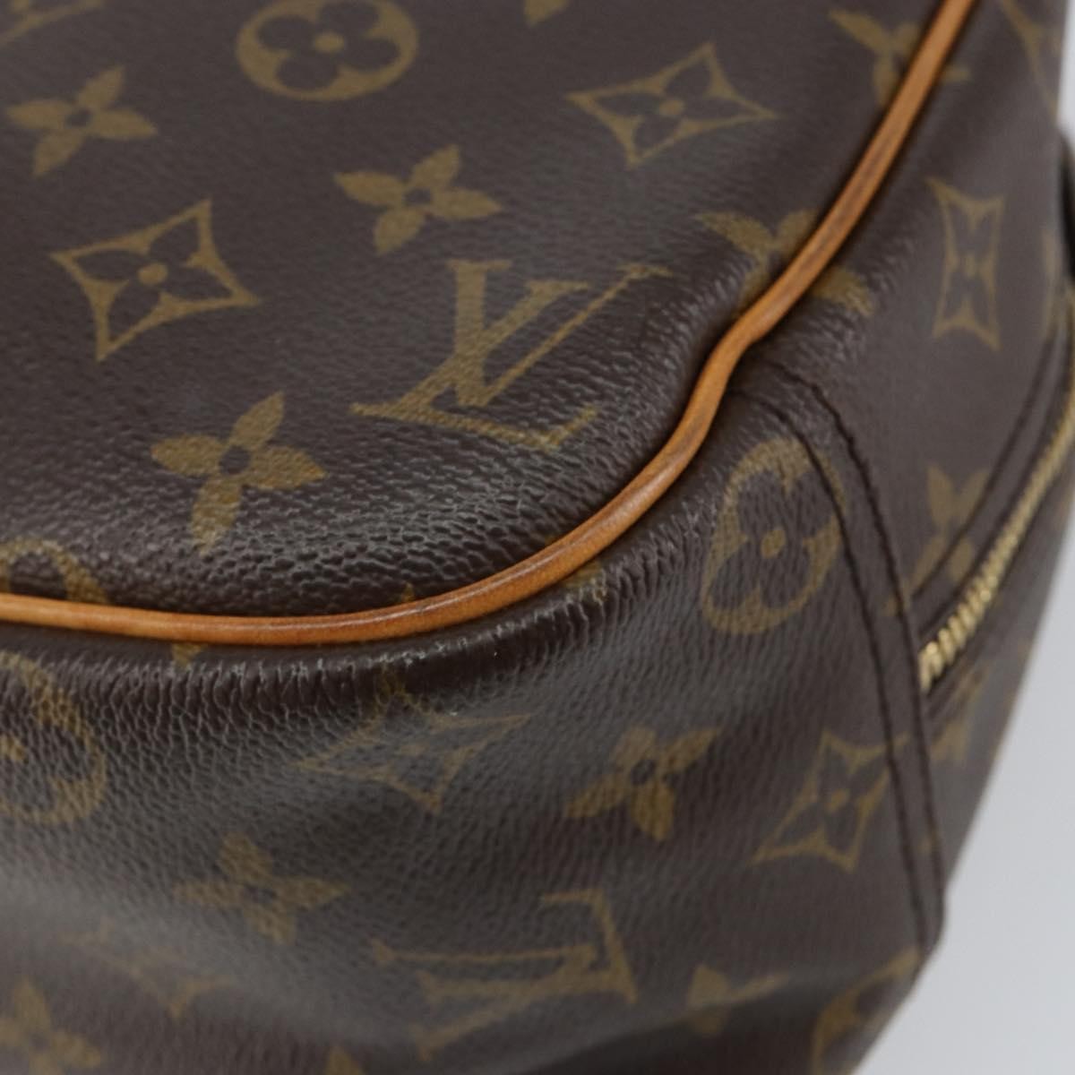 Louis Vuitton Trouville Handbag Monogram Canvas, BROWN, CANVAS, Handbag