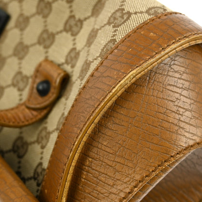 Gucci Bamboo Bullet Bag GG Canvas, BROWN, CANVAS, Shoulder bag