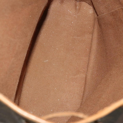 Louis Vuitton Vintage Montsouris Backpack Monogram Canvas, BROWN, CANVAS, Backpack