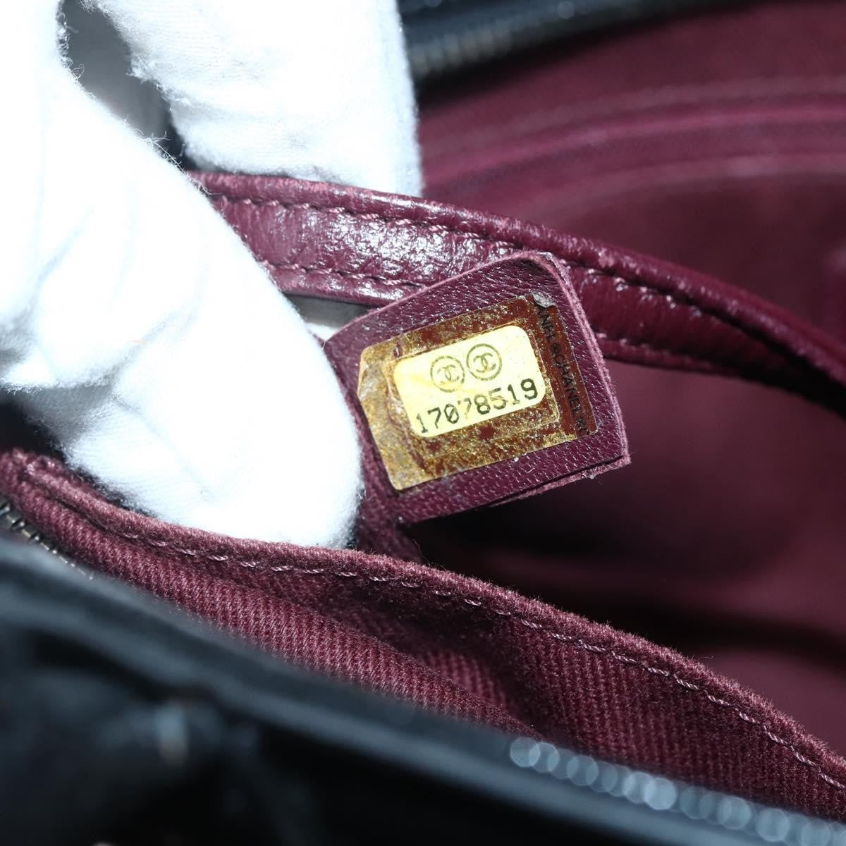 Chanel CC Charm Zip Tote Quilted Coated Canvas, BLACK, CANVAS, Tote bag