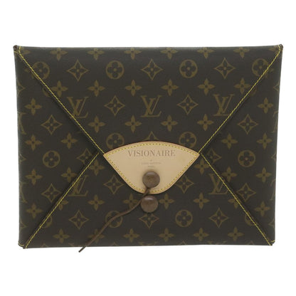 Louis Vuitton Porte-documents Visionaire Monogram Canvas, BROWN, CANVAS, Briefcase