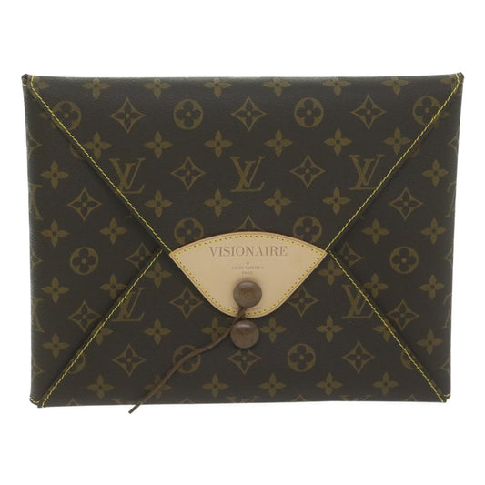 Louis Vuitton Porte-documents Visionaire Monogram Canvas, BROWN, CANVAS, Briefcase