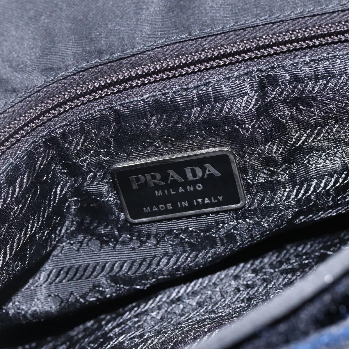 Prada Vintage Tote Tessuto, BLACK, NYLON, Tote bag