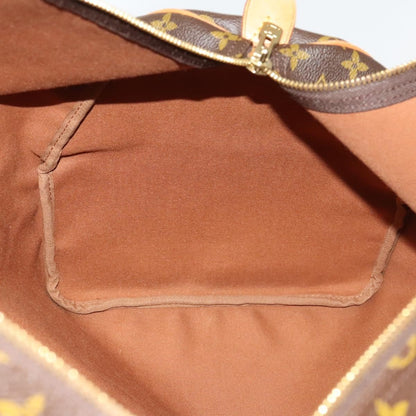 Louis Vuitton Keepall Bag Monogram Canvas, BROWN, CANVAS, Travel bag