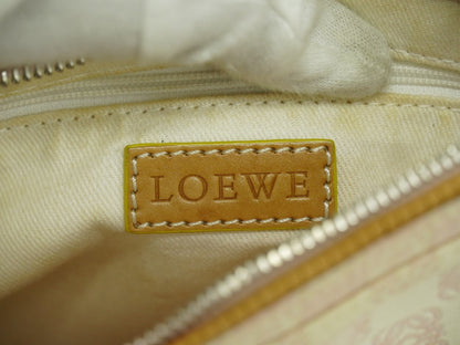 Loewe Anagram Shoulder Bag Canvas, PINK, CANVAS, Crossbody bag