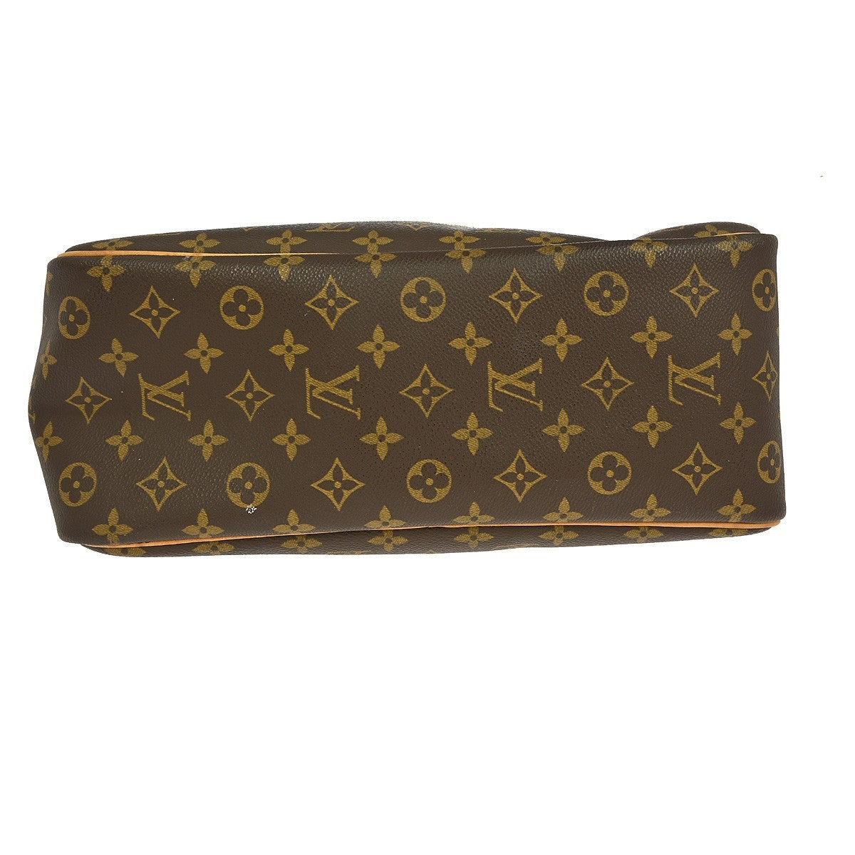 Louis Vuitton Deauville Handbag Monogram Canvas, BROWN, CANVAS, Handbag