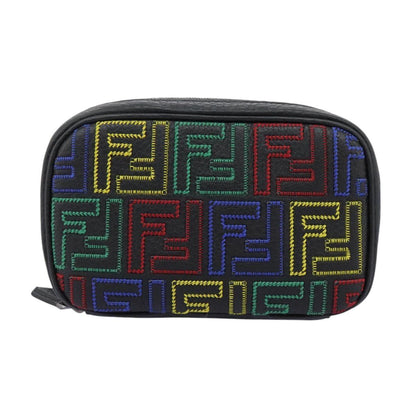 Fendi Camera Bag Zucca Embossed Leather, MULTICOLOUR, LEATHER, Crossbody bag