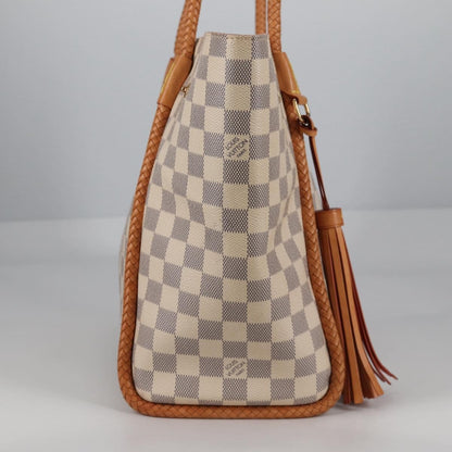 Louis Vuitton Propriano Handbag Damier, WHITE, CANVAS, Tote bag