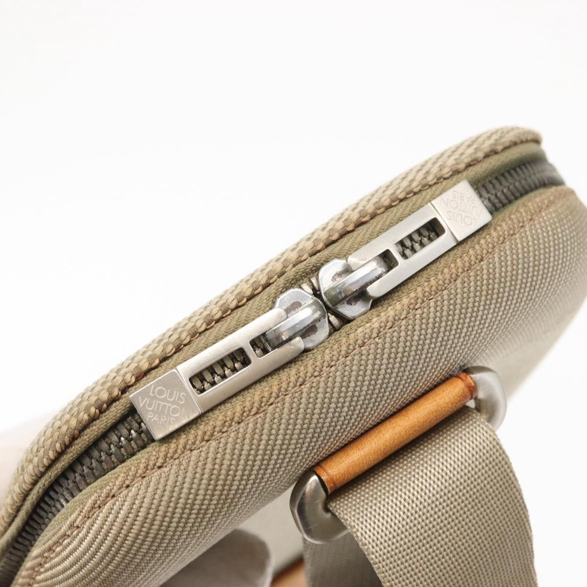 Louis Vuitton Mage Waist Bag Damier Geant Canvas, BEIGE, CANVAS, Shoulder bag