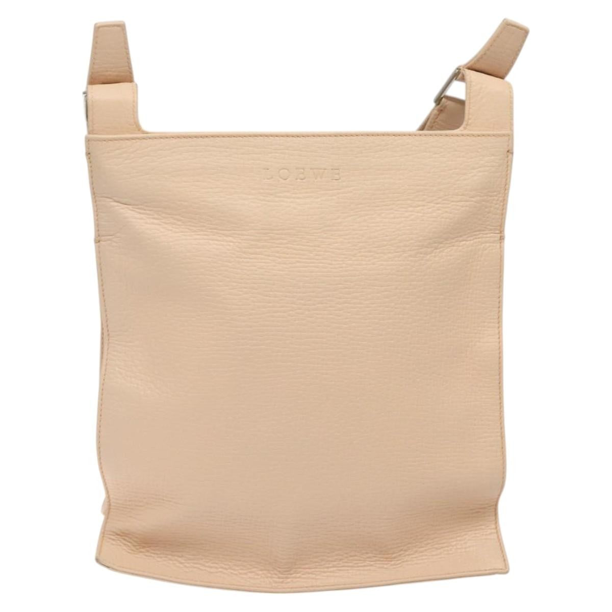 Loewe Vintage Shoulder Bag Leather, PINK, LEATHER, Shoulder bag