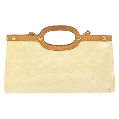 Louis Vuitton Roxbury Drive Handbag Monogram Vernis, YELLOW, PATENT_LEATHER, Handbag
