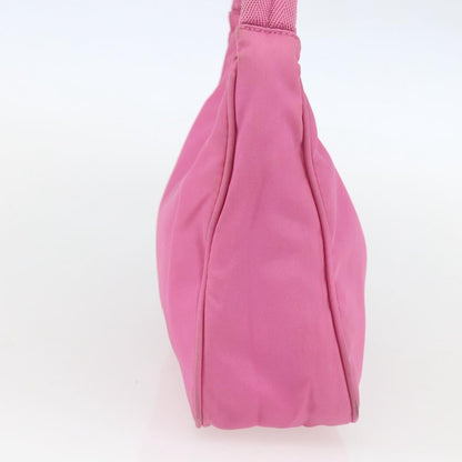 Prada Hobo Tessuto, PINK, NYLON, Handbag