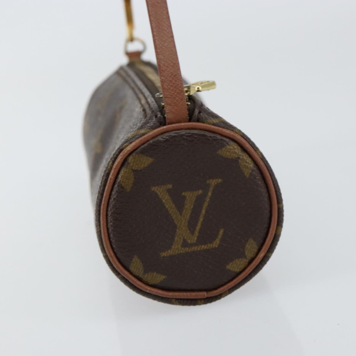 Louis Vuitton Papillon Pochette Monogram Canvas, BROWN, CANVAS, Clutche & pouche