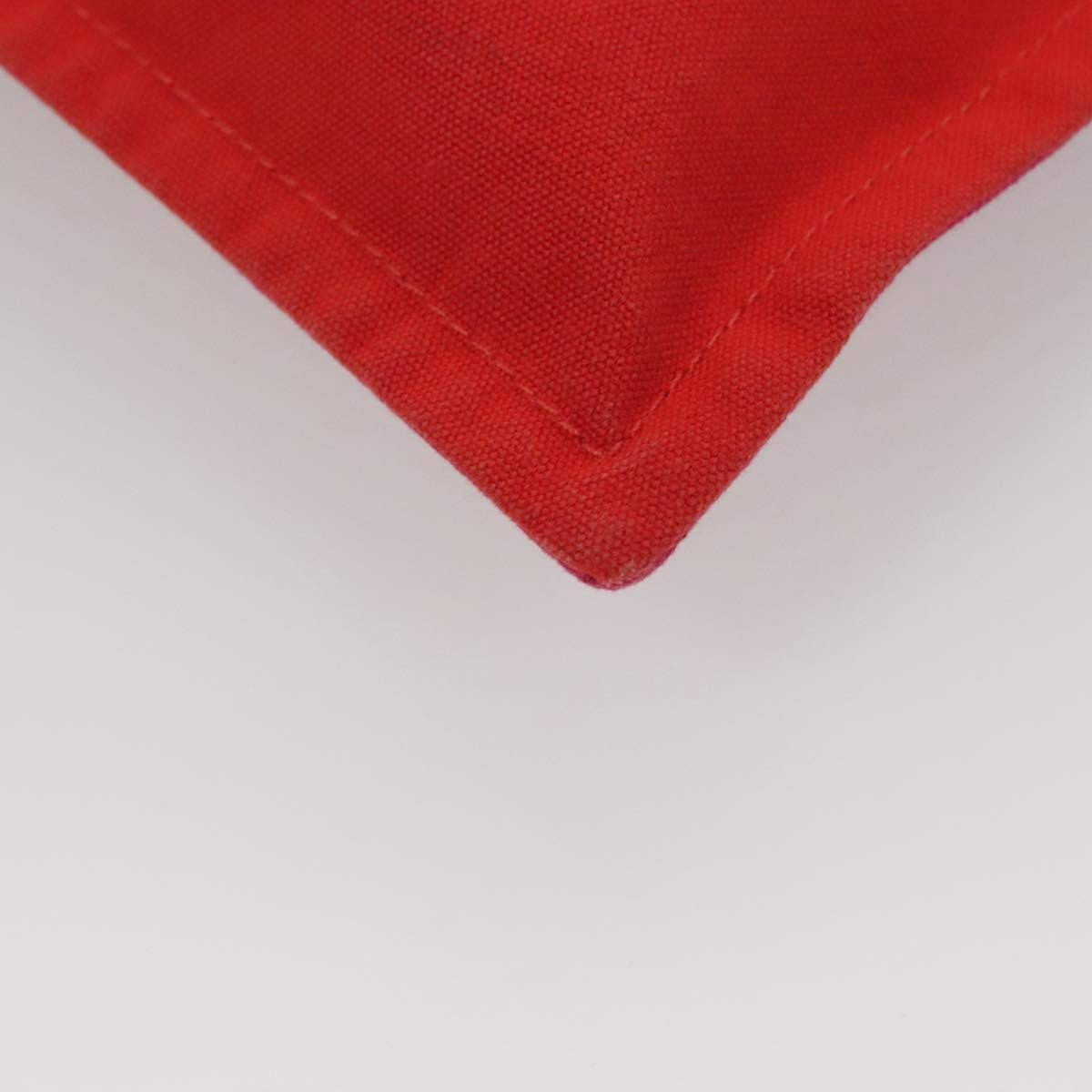 Hermes Bora Bora Pouch Toile, PINK, CANVAS, Clutche & pouche