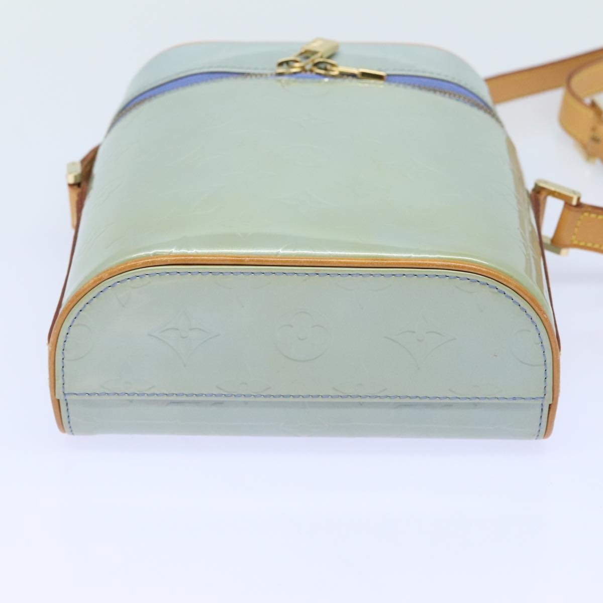 Louis Vuitton Sullivan Handbag Monogram Vernis, PURPLE, PATENT_LEATHER, Shoulder bag