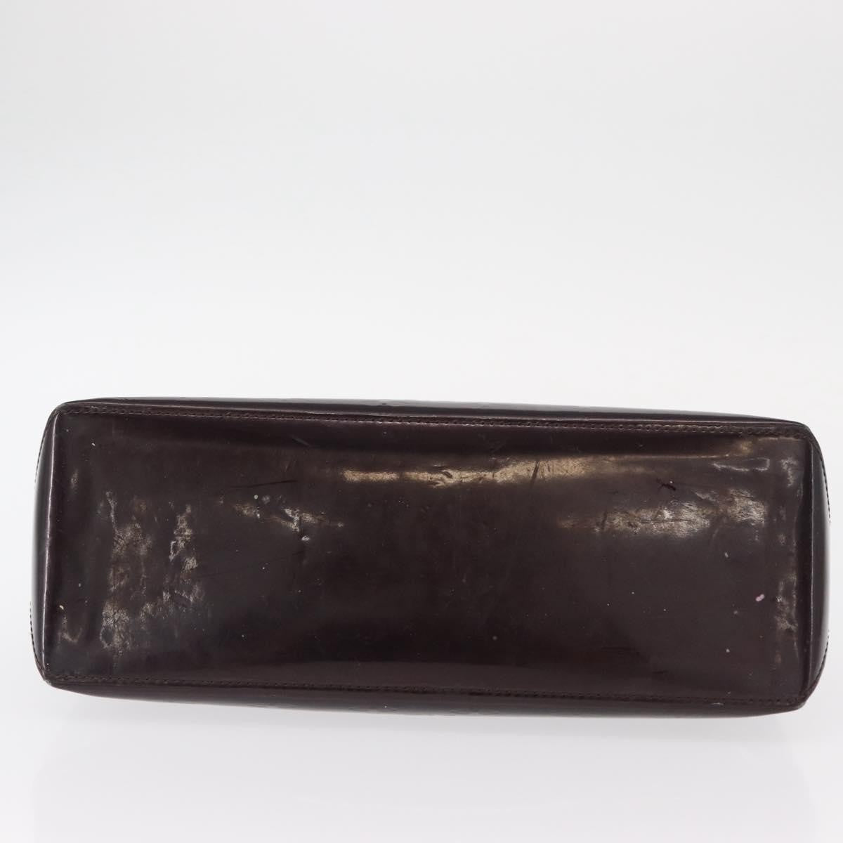 Louis Vuitton Wilshire Handbag Monogram Vernis, BURGUNDY, PATENT_LEATHER, Tote bag