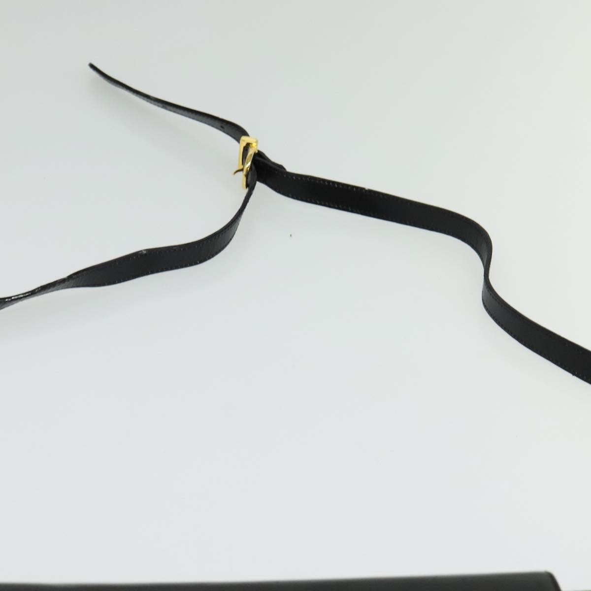 Salvatore Ferragamo Gancini Shoulder Bag Leather, BLACK, LEATHER, Shoulder bag