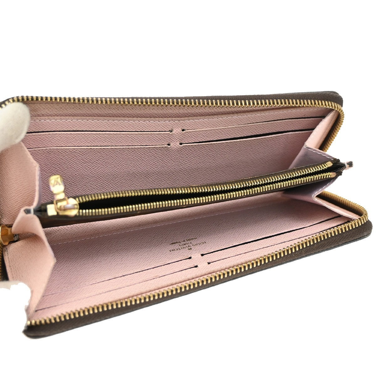 Louis Vuitton Clemence Wallet Monogram Canvas, BROWN, LEATHER, Wallets