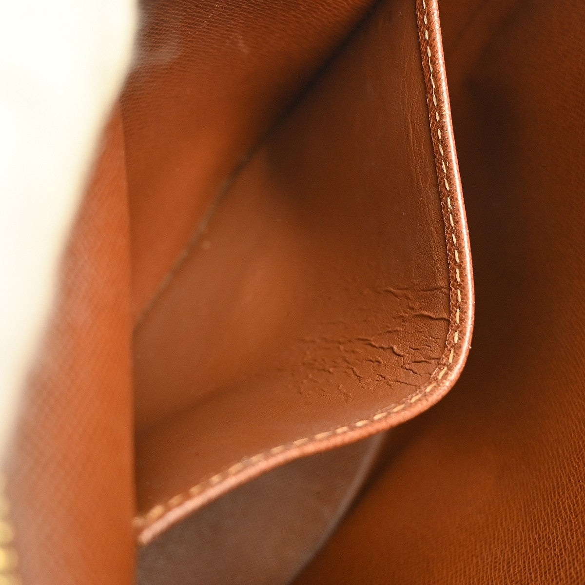 Louis Vuitton Drouot Handbag Monogram Canvas, BROWN, CANVAS, Shoulder bag