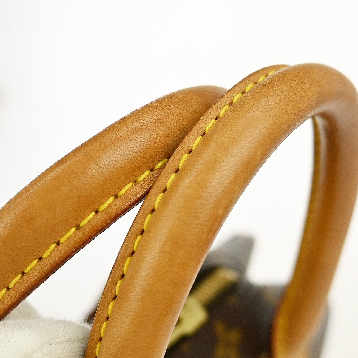 Louis Vuitton Deauville Handbag Monogram Canvas, BROWN, CANVAS, Handbag