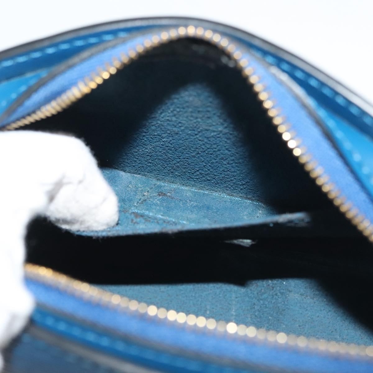 Louis Vuitton Zip Organizer Wallet Epi Leather, BLUE, EPI_LEATHER, Wallets