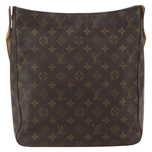 Louis Vuitton Looping Handbag Monogram Canvas, BROWN, CANVAS, Shoulder bag