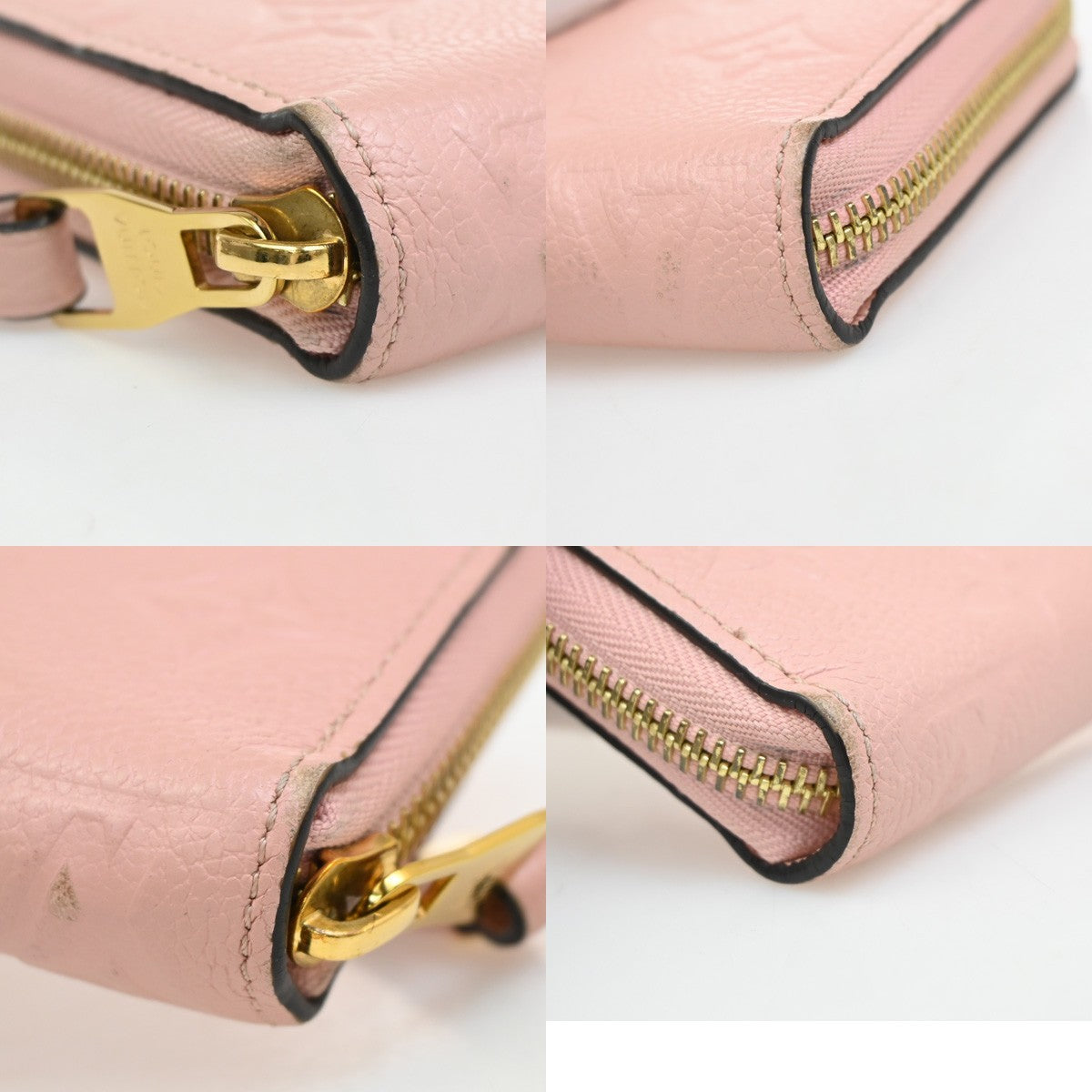 Louis Vuitton Portefeuille zippy Monogramme Empreinte Monogramme Empreinte, PINK, LEATHER, Wallets