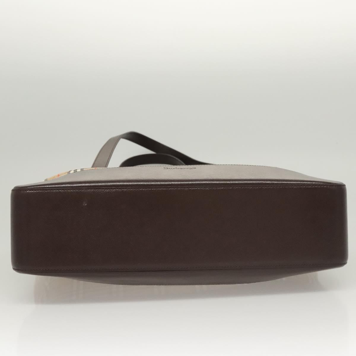 Burberry Nova Check Tote canvas check pattern, BEIGE, CANVAS, Tote bag