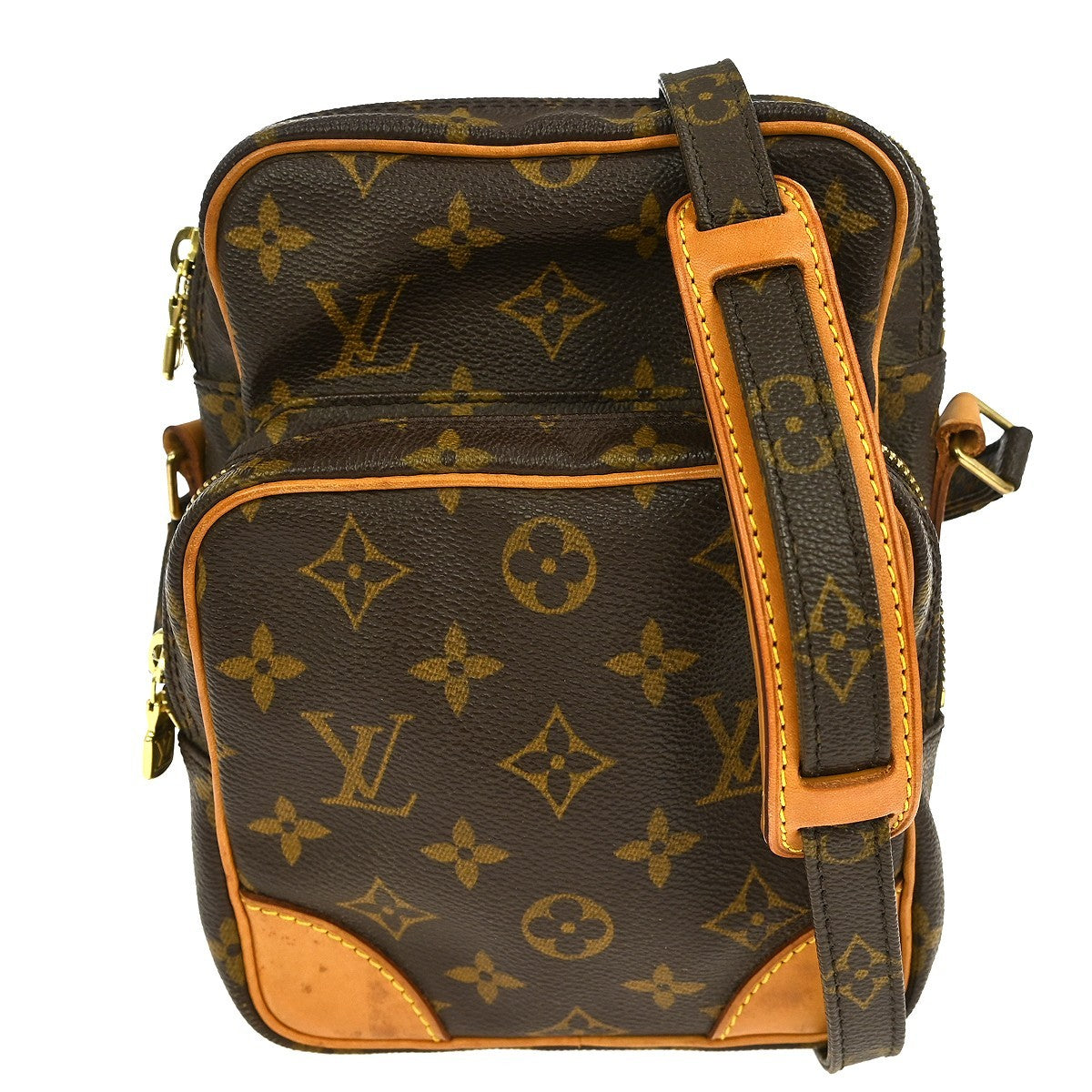 Louis Vuitton Amazone Bag Monogram Canvas, BROWN, CANVAS, Shoulder bag