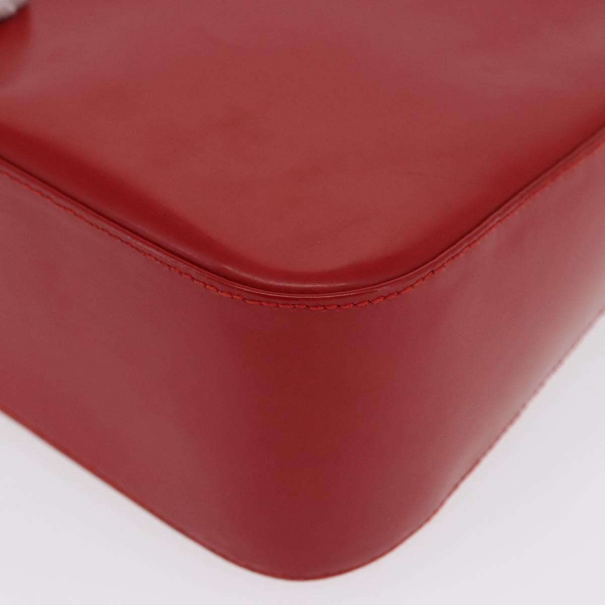 Salvatore Ferragamo Vala Handbag Leather, RED, LEATHER, Handbag