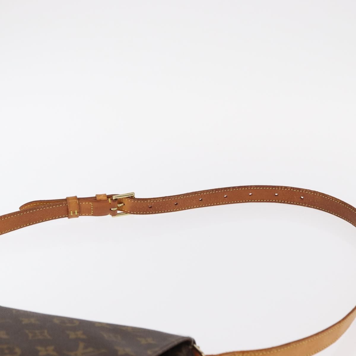 Louis Vuitton Musette Salsa Handbag Monogram Canvas, BROWN, CANVAS, Shoulder bag