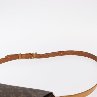 Louis Vuitton Musette Salsa Handbag Monogram Canvas, BROWN, CANVAS, Shoulder bag