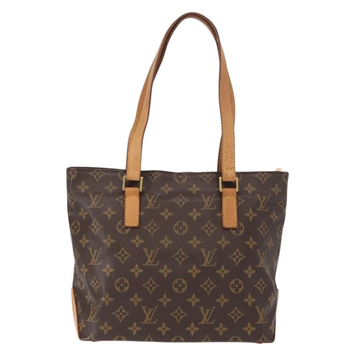 Louis Vuitton Cabas Piano Monogram Canvas, BROWN, CANVAS, Tote bag