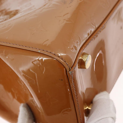 Louis Vuitton Brea Handbag Monogram Vernis, BROWN, PATENT_LEATHER, Handbag