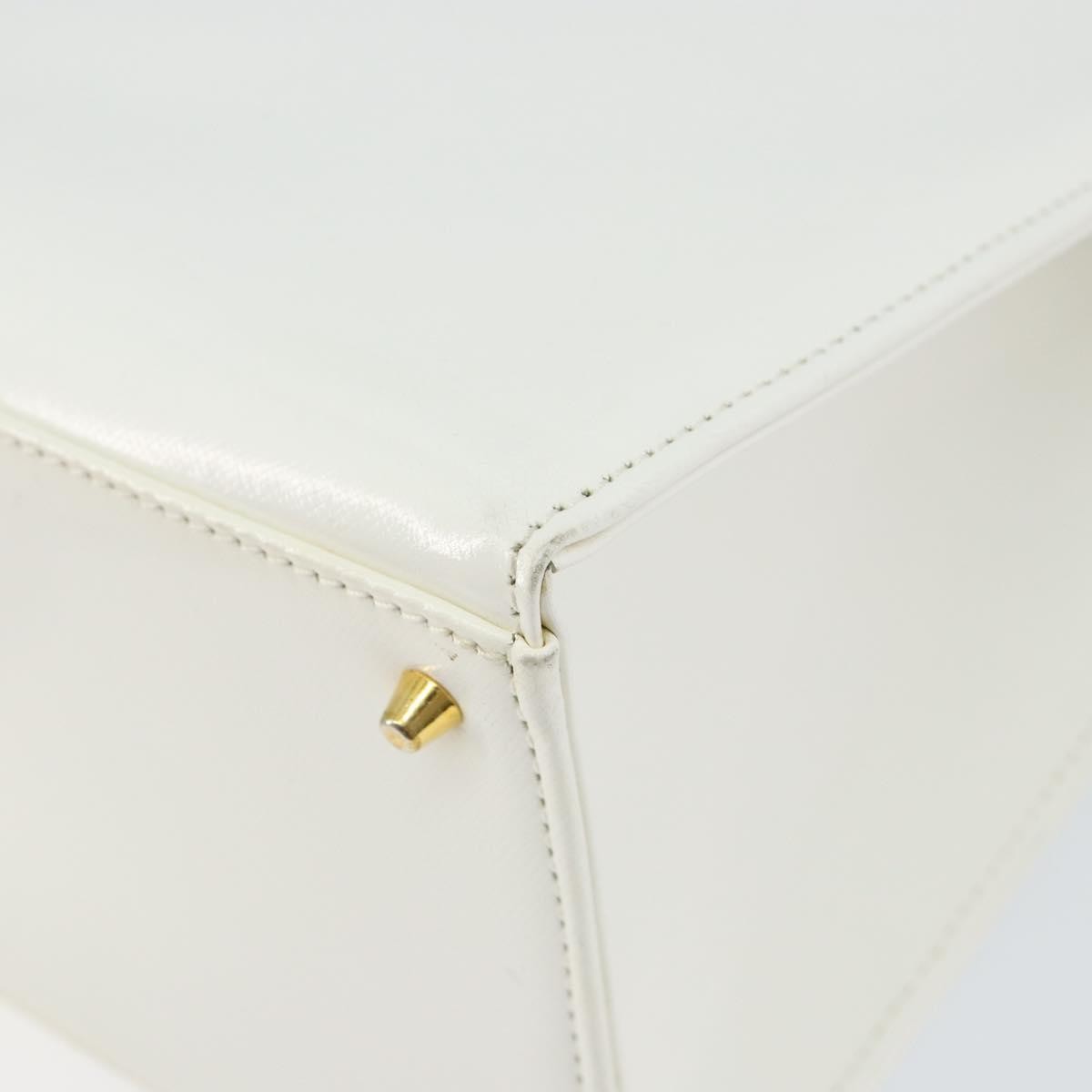 Versace Medusa Shoulder Bag Leather, WHITE, LEATHER, Shoulder bag
