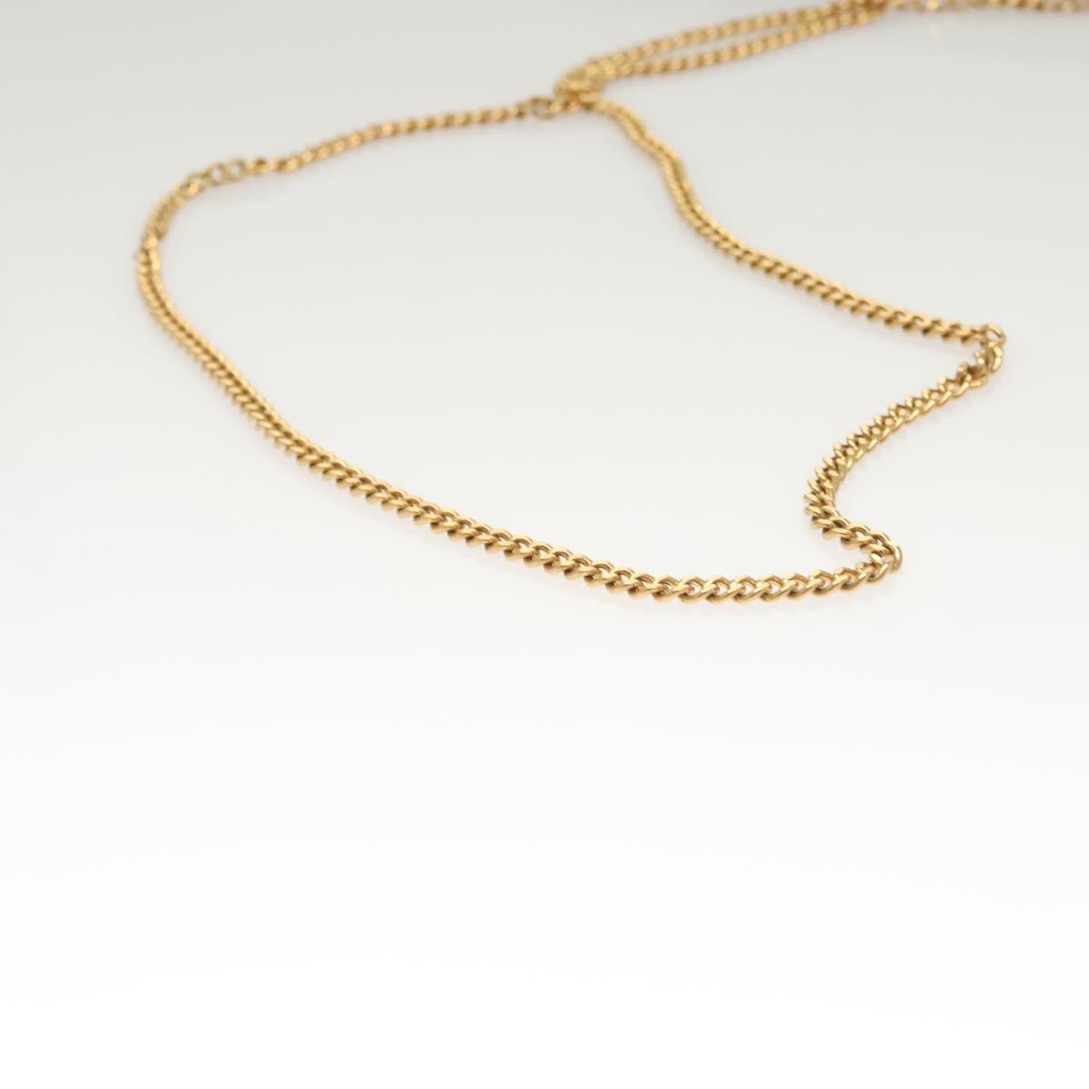 Celine Chain Shoulder Bag Leather, GRAY, LEATHER, Shoulder bag